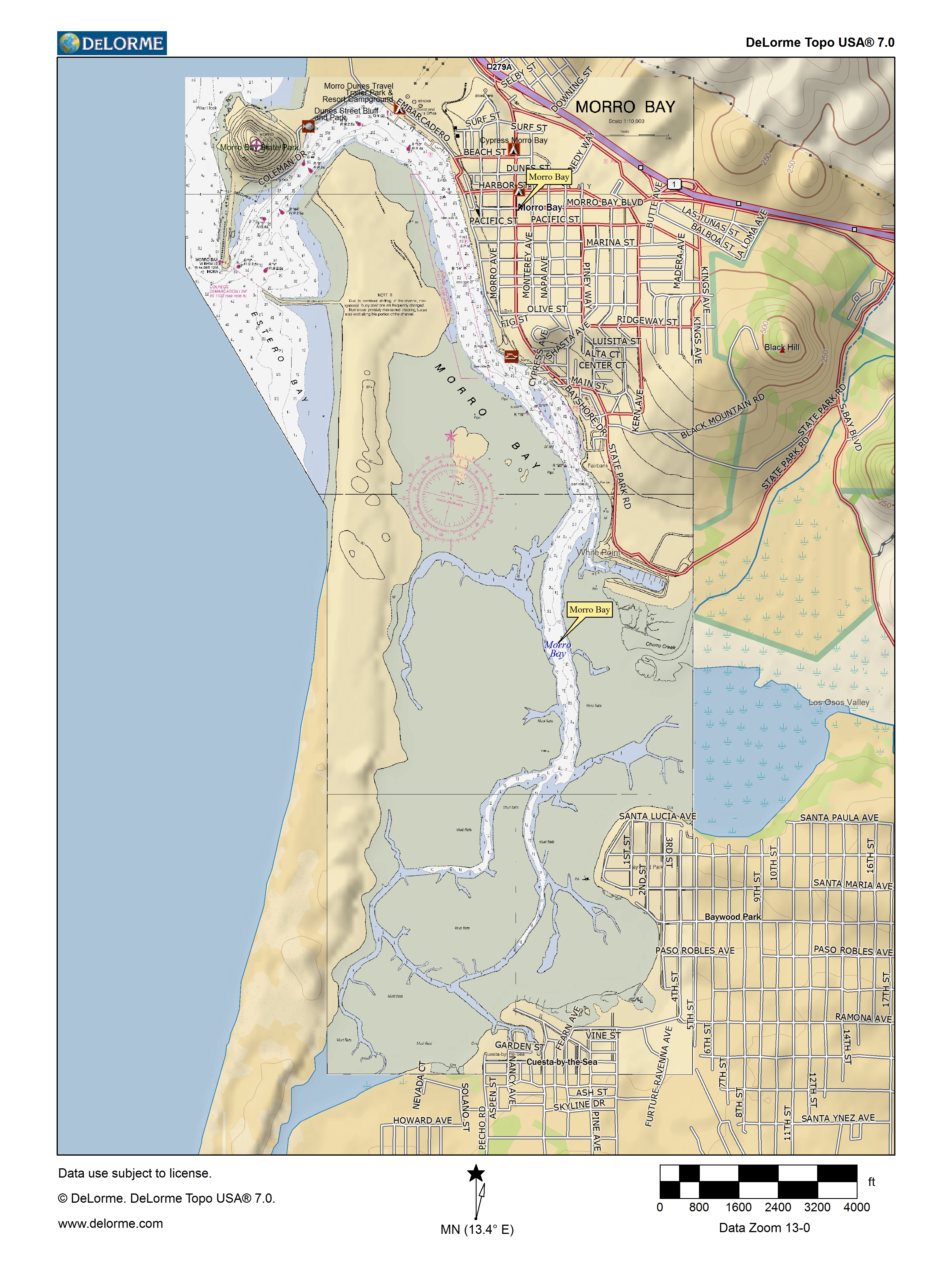 Estero Bay Depth Chart